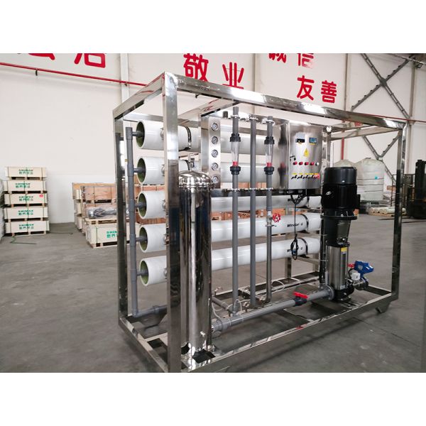 Полностью автоматическое оборудование для обработки воды для производства деионизированной чистой воды