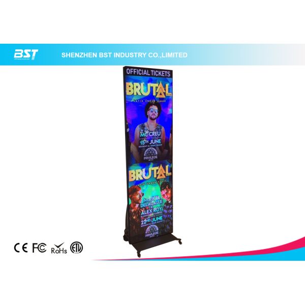 Exhibición llevada de la publicidad comercial del OEM, tablilla de anuncios publicitaria llevada durable