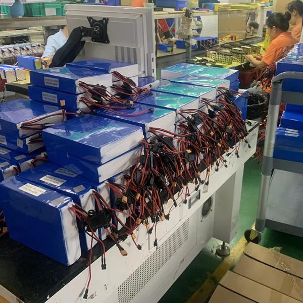Rechargeable Ebike Custom Lithium Batteries 18650 750w 2000w 2500w 60V 20Ah