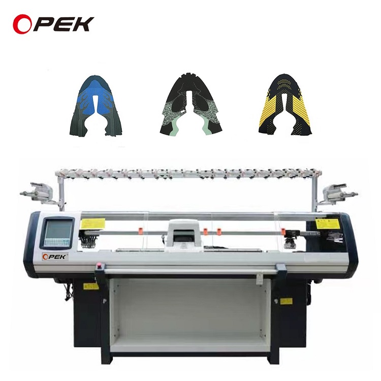 Computerized Jacquard Flat Knitting Machine for Used Chinese 3 System at Affordable