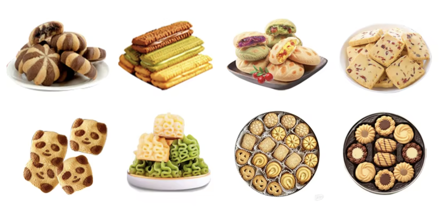 Cute Sweetheart Penguin Panda Bear Cartoon Cookies Production Line Machine