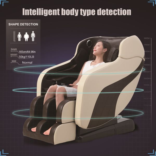 S Track 3D Massage Chairs AI Smart Rohs AI Controller Full Body Electric Shiatsu Massage Chair
