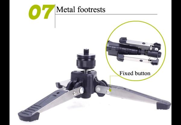 Professional Digital Camera Adjustable Tripod Standing Foot For Canon Nikon DSLR