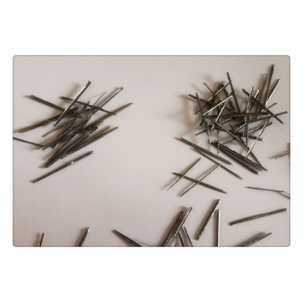Crescent Melt Extracted Stainless Steel Fiber Heat Resistance For Refractory Bricks