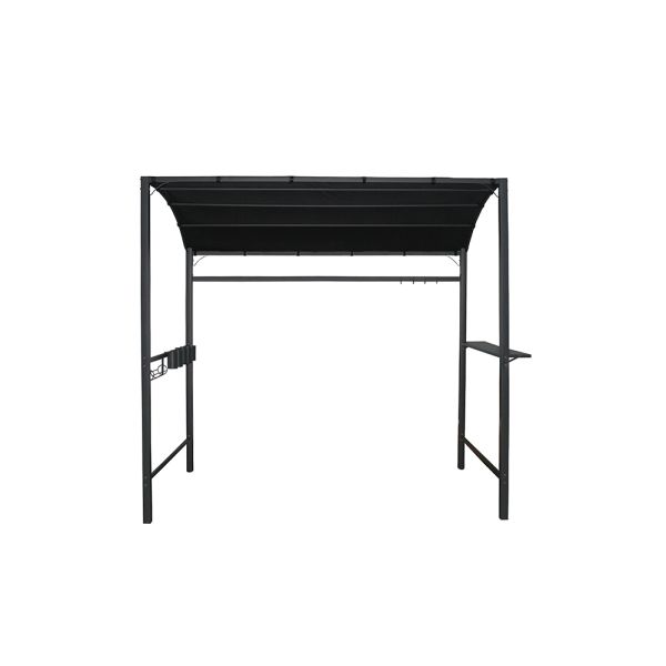 Outdoor Patio Polyester BBQ Shelter Barbecue Gazebo with Powder Coated Sail Finishing