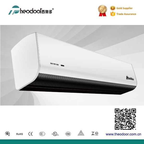 2024 Grande volume de ar Teodoor Air Curtain para porta em ventilador centrífugo