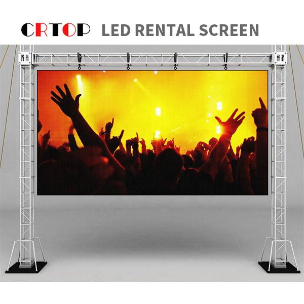 P3.91mm 4500cd Outdoor Rental LED Screen Vedio Wall Display