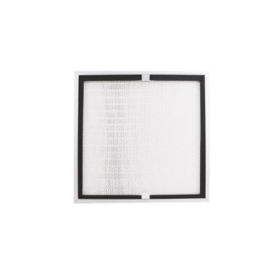 Indústria Sistema HVAC H13 H14 Filtro de ar HEPA com meios de carbono ativado para instalações petroquímicas Sala limpa