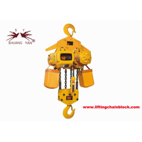 10 тонн электрическая цепная подъемная система крюк тип 3-30M Высота подъема 220V-440V