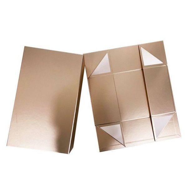 Magnetic Folding Packaging Box For Garments Shoes Wigs Cosmetics Jewellery