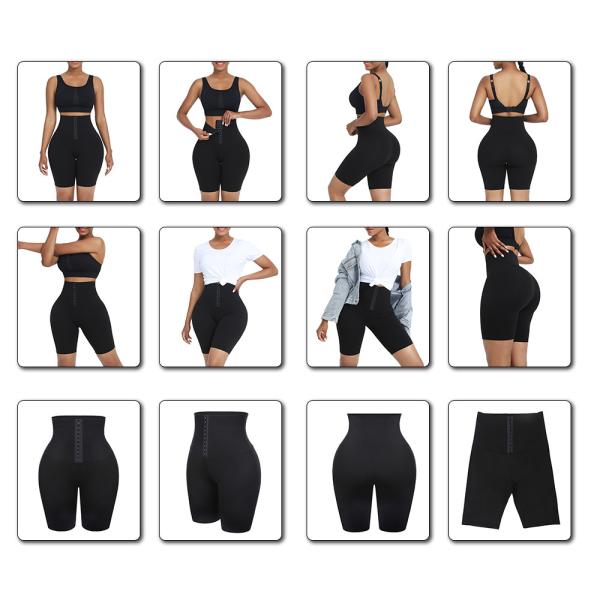 Logotipo personalizado de alta compressão 2 em 1 Shorts de forma média-alta para treinamento feminino