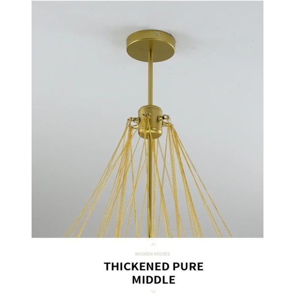 Glasses Bubble Chandeliers Nordic Frosted Glass Gold Black Pendant Light （WH-AP-669）