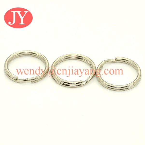jiayang fashion high quality 35mm stainless steel split ring