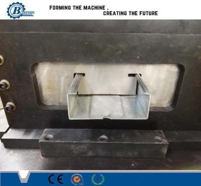 Hydraulic Cutting Steel Structure C Purlin Metal Steel Roll Forming Machine