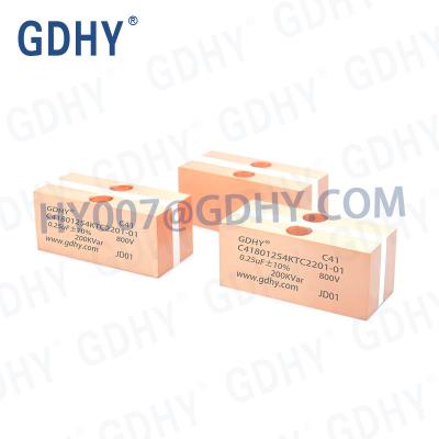 Indução elétrica Heater Capacitor de ALCON do aquecimento de 0.25UF 800VAC