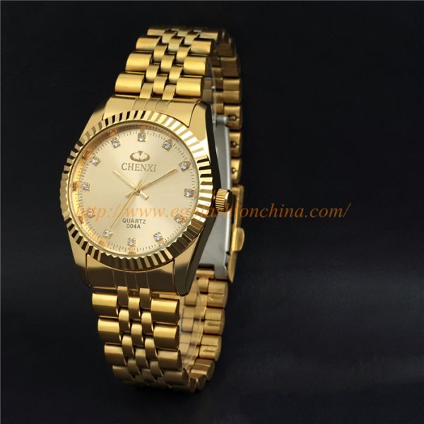 IPG004A Fashion Jewelry Wholesale Watch Stainless Steel Watch Quartz Analog Watches Woman