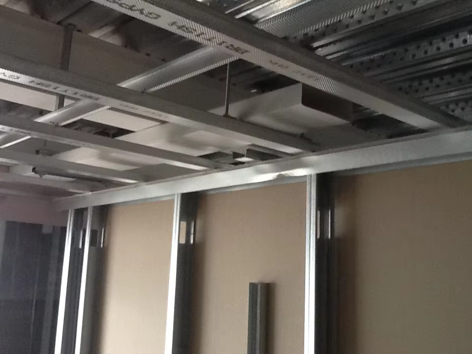 Adjustable Width South America CU Stud Track Roll Forming Machine Drywall Partition Ceiling Prefab Light Steel Decoration