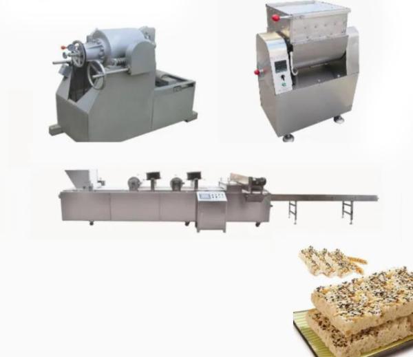 Barra del cereal del bocado que hace la máquina/la barra de cacahuete continua y automática que hacen la máquina