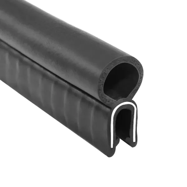 U Shape Anti Collision Car Window Door Trim Flexible Door Edge Seal Weatherstrip