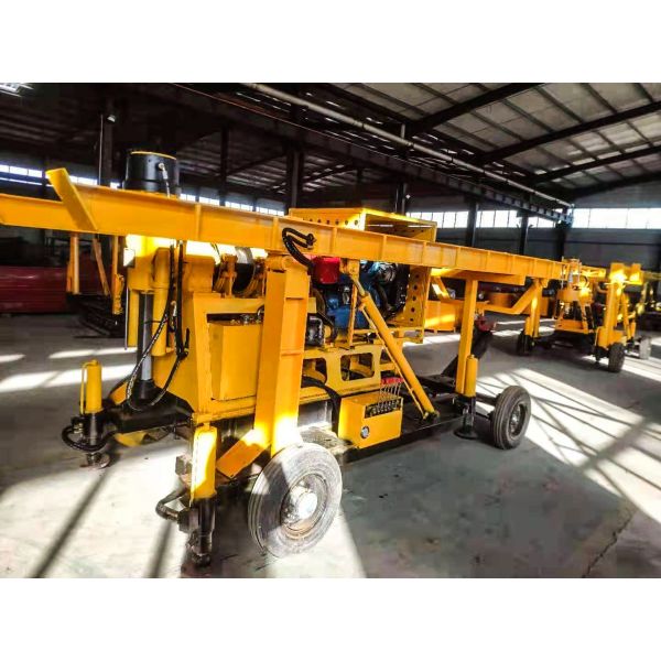 XYT-280 280m Depth 60-380mm Diameter Trailer Drilling Rig
