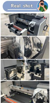 Factory Production Wholesale Dtf Sticker Printing UV DTF Printer 30CM  Roll With Dual Xp600 Head Dtf Printer