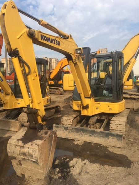                  High Quality Used Komatsu Mini Excavator PC55, Low Price Used Mini Track Digger Komatsu PC55 PC56 PC60 PC70 PC78 with 1 Year Warranty on Sale             
