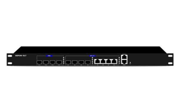 Chassi do padrão do porto de rede 1U da gestão dos portos GPON EPON 1 de EPON OLT 4 EPON