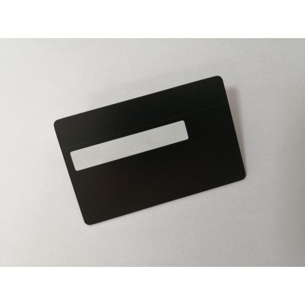 Визитные карточки металла большого обломока контакта СЛЭ4428 штейновые черные с магнитной полосой 9мм