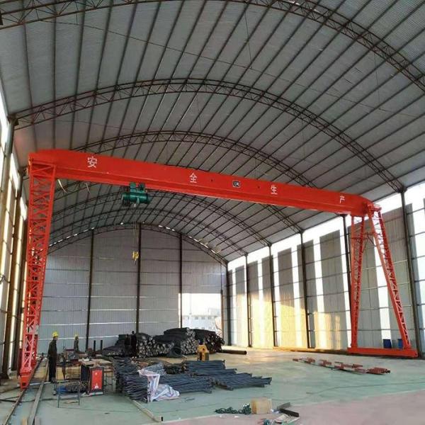 Guindaste de pórtico da viga do armazém 20m/Min 32m único