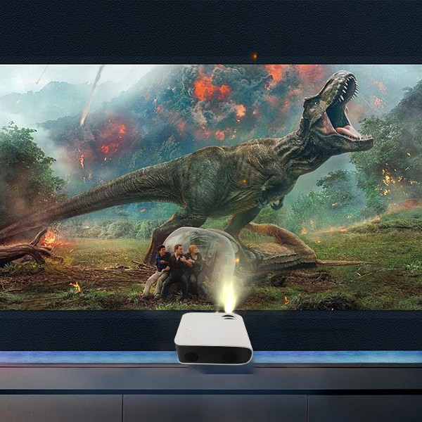 Домашнее развлечение полное Hd 300 люменов ANSI привело репроектор зона проекции 200 дюймов