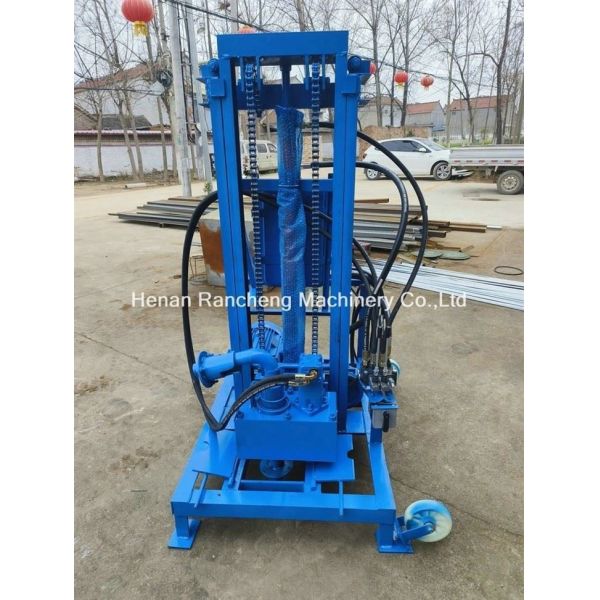 Маленькая портативная буровая машина для скважин с водой 11 кВт 1500 мм Сверло Диа 150 м глубина сверления