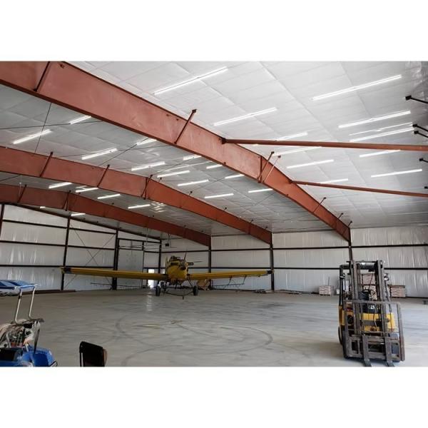 Bâtiment de garage métallique abordable pour un entrepôt préfabriqué moderne