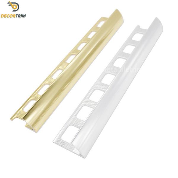 11mm Tile Trim Matte Black Tile Edge Trim Corner Aluminum Metal