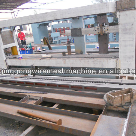 PLC Controlled White Wire Mesh Making Machine High Quality