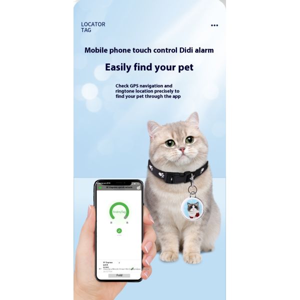 Pet Smart GPS Tracker Collar Dog Cat Bluetooth Wireless Waterproof IP67 Anti-Loss Alarm Locator Outdoor Use Android IOS 4G