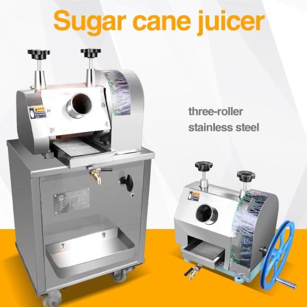 Extracteur électrique de jus de canne à sucre concasseur de canne à sucre manuel portable machine à extraire le jus de canne à sucre petite machine à extraire le jus de canne à sucre