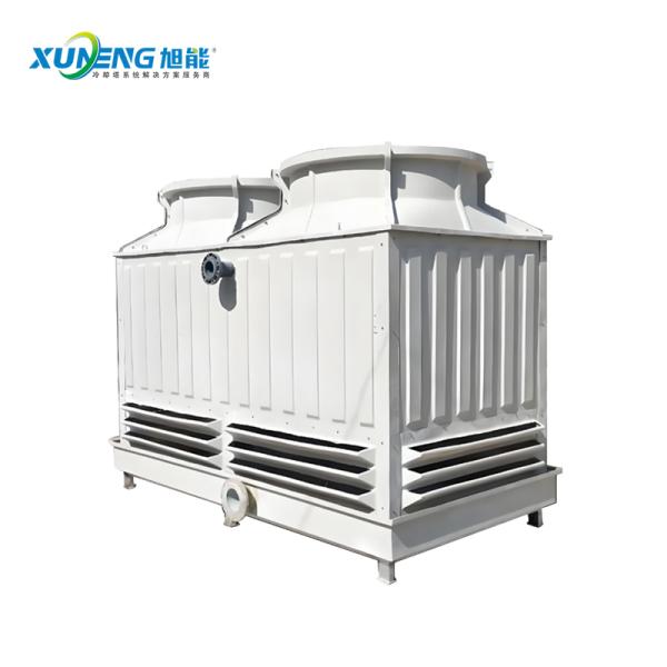 Industrial Cooling System FRP Square Counter-flow Cooling Tower 23.72m2 800T with Fiberglass Material