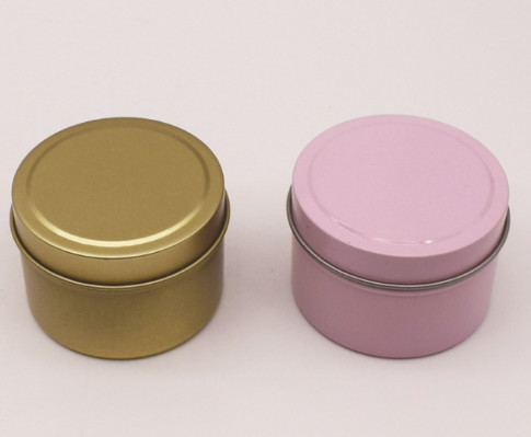 Tarros del almacenamiento del metal de Tin Boxes Aluminum 50g del té del casquillo de Scerw