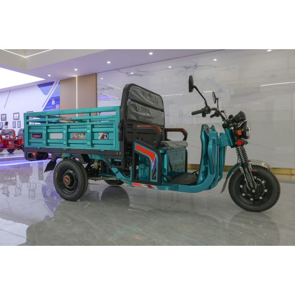 Semi Enclosed Two Seater Electric Tricycle 25km/H 60v 1000w
