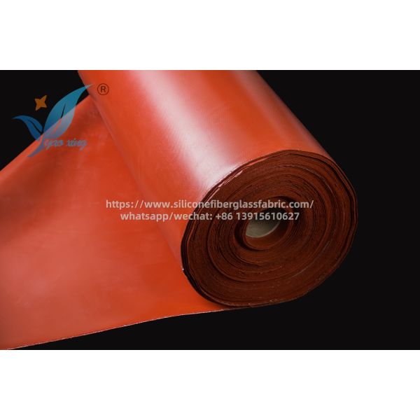 2.5mm Twill Weave Silicone Fabric 50m Length Heat Resistant Heavy Duty For High Temperature Environments