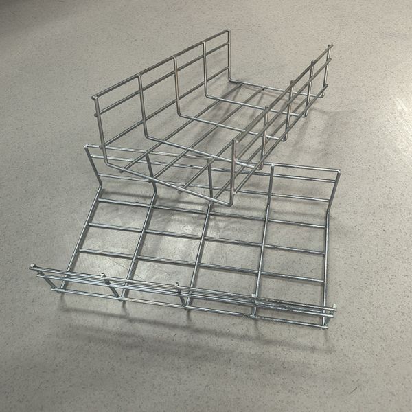 Network Cable Tray 4 Inches Depth Standard Cable Compatible Brackets Included
