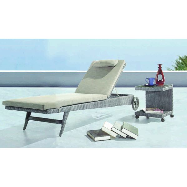 Outdoor adjustable chaise lounge chair-3002