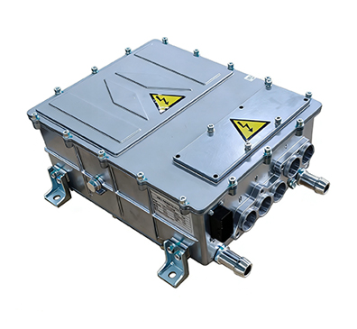 60kW PMSM Traction Motor and 75kW Motor Controller for EV Powertrain