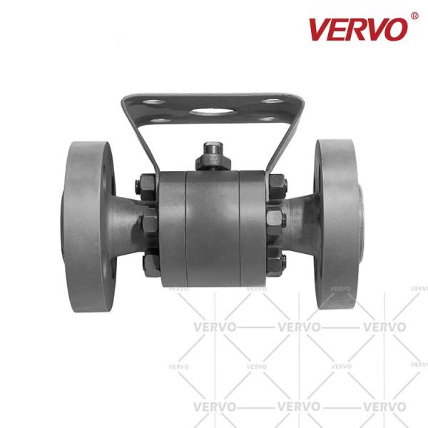 DN25 A105N 900LB 1inch Metal Seated Ball Valves For High Temperature Bare Stem Ball Valve