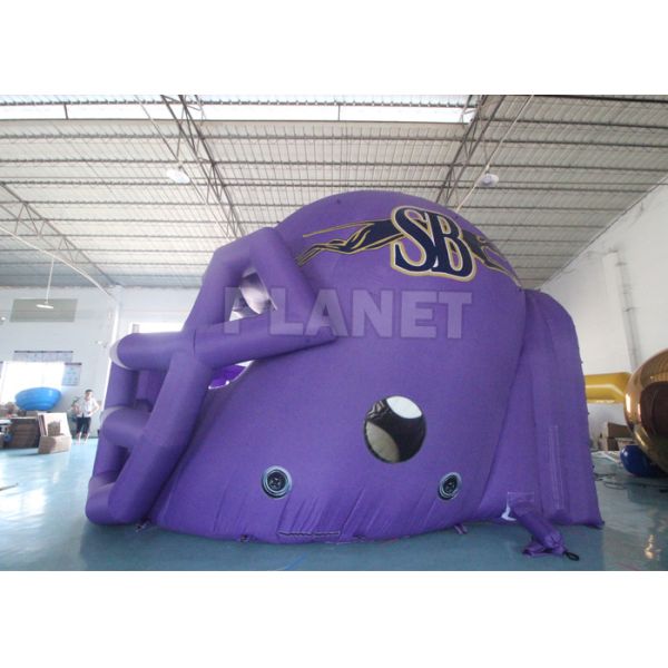 Тоннеля шлема футбола средней школы вход тоннеля шлема футбольной команды раздувного раздувной для команд спорта