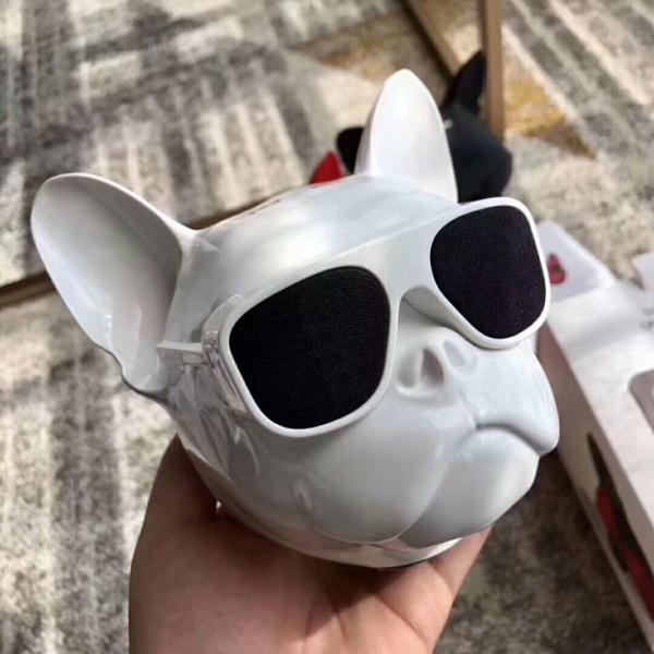 Jarra Aero Ball Nano Bluetooth Wireless Pug Dog Speaker White made in chian grgheaadsets .com