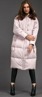 Polyester Lining Women's Heavy Down Jacket , Water Resistant White Duck Down Coat