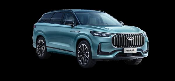 タッチスクリーンとマクファーソン フロントサスペンション 2024 チェリーティゴ 9 中型SUV ガソリン自動車 0km 中古車 車両