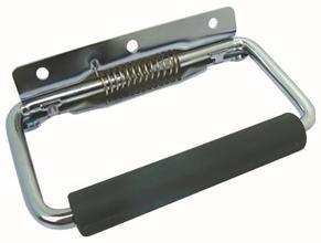 Bright chrome-plating steel industrial door handles LS504-1 cabinet handle, door handle