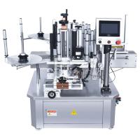 Equipo adhesivo lateral doble formado especial de la máquina de etiquetado de la etiqueta engomada del rotulador de la botella de la botella plana automática del cuadrado